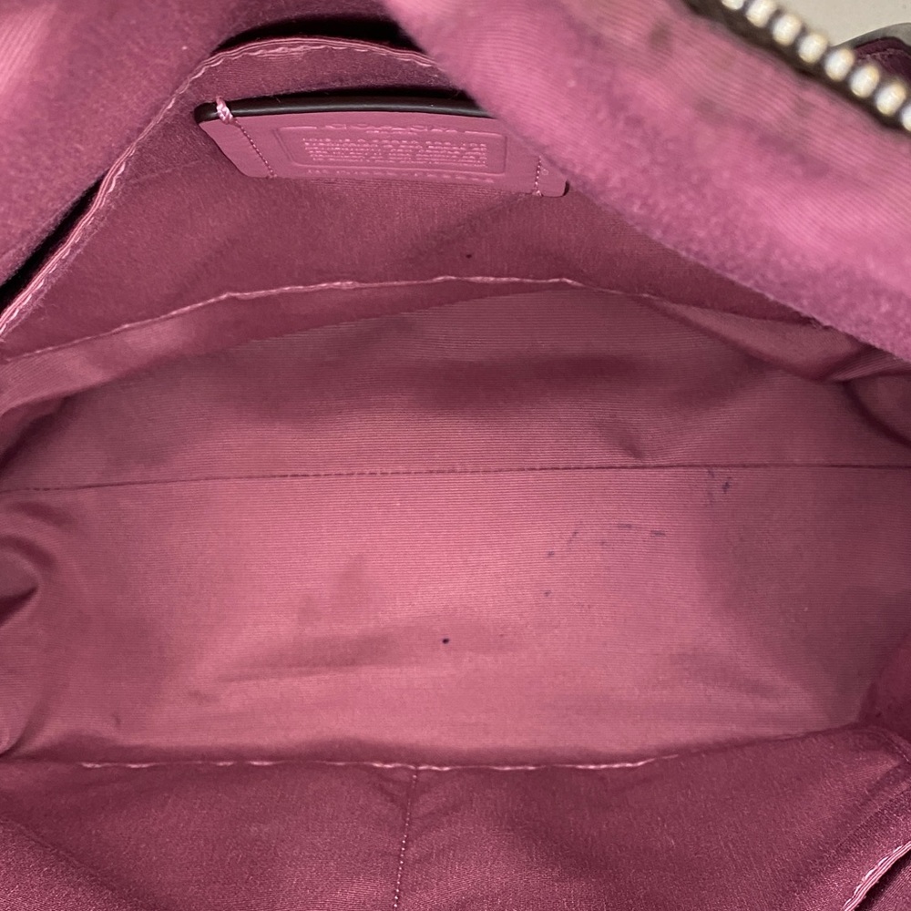 Coach Signature Brown and Pink Tote Bag - Picture 3 of 6